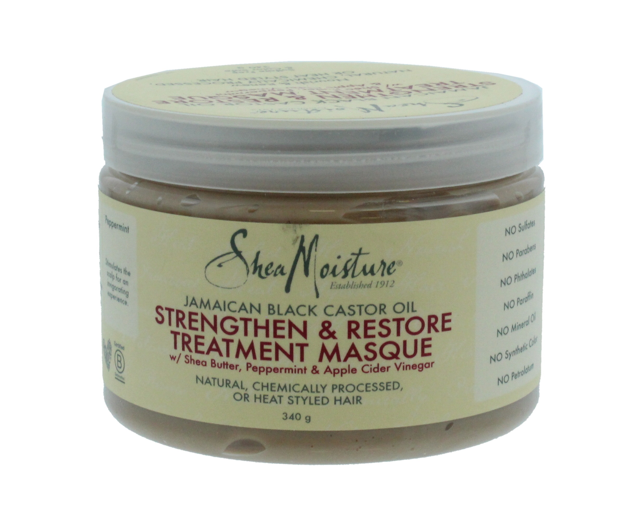 Shea Moisture Jamaican Black Castor Oil Strengthen & Restore Treatment Masque