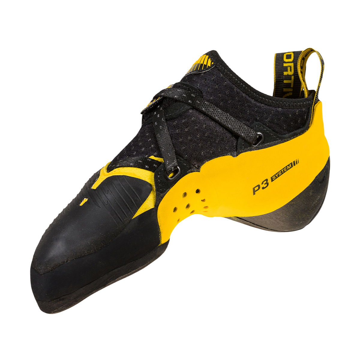 La Sportiva Solution Comp klatresko, herre (Black/Yellow) - Spejder Sport