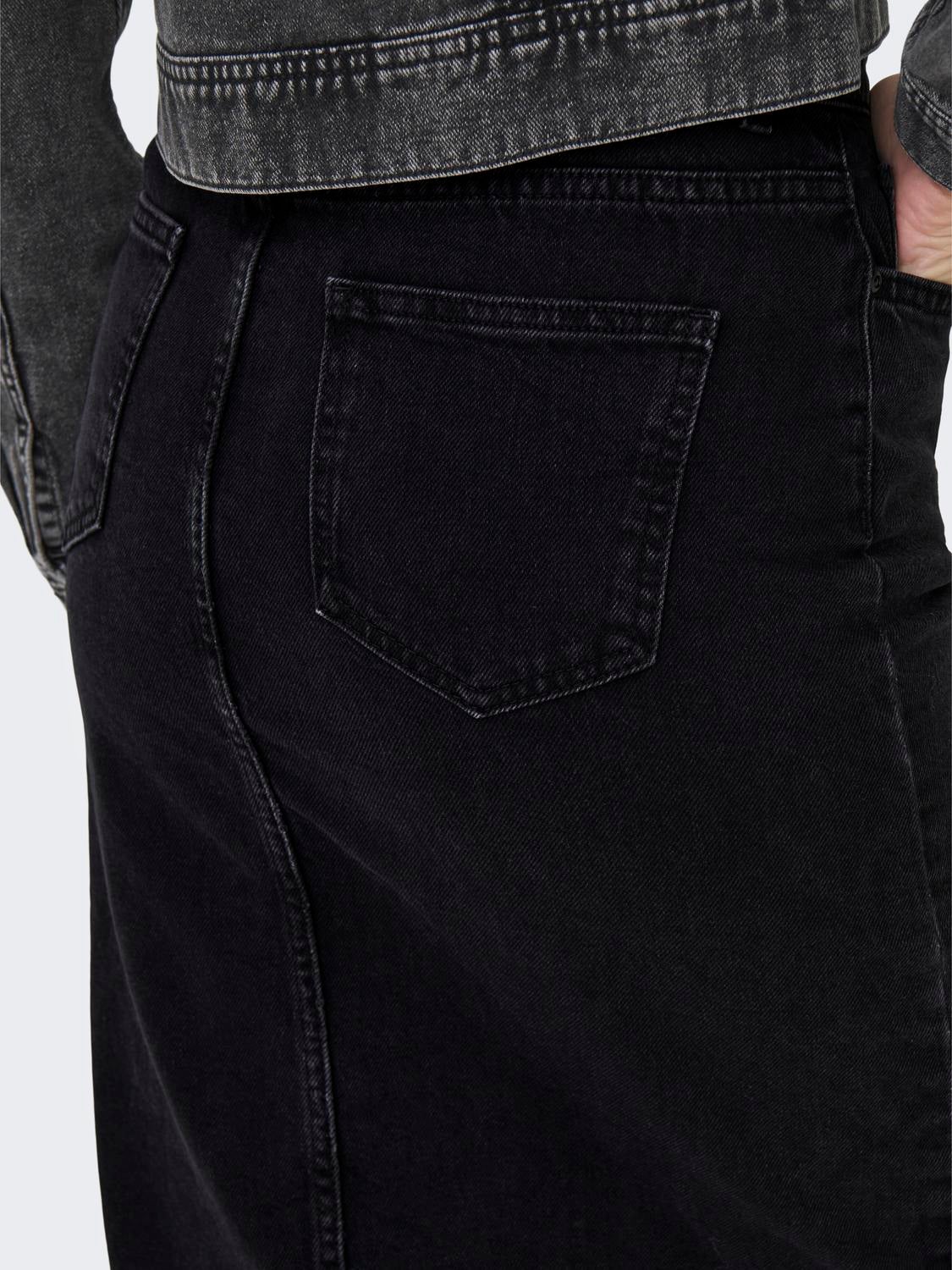ONLBIANCA Jeansrock Washed Black