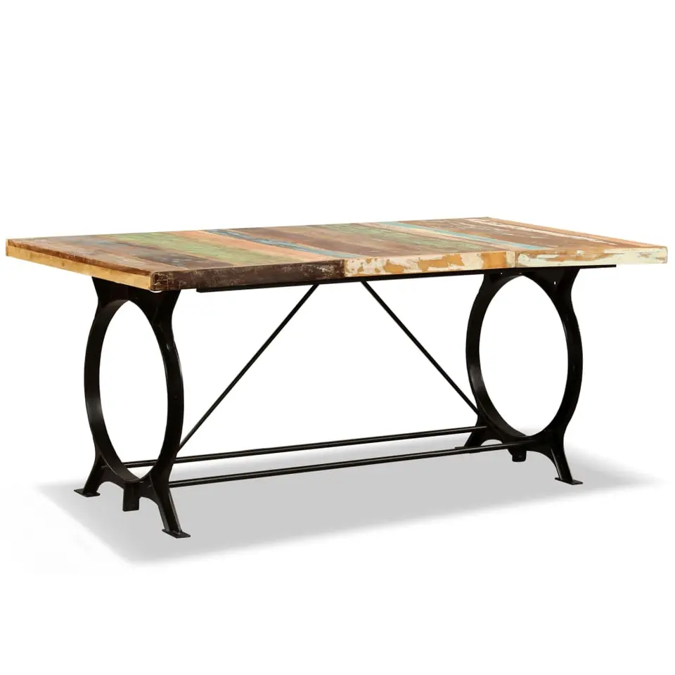 vidaXL - Eettafel - Bruin - Hout