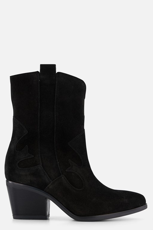 Gabor Cowboylaarzen zwart Suede