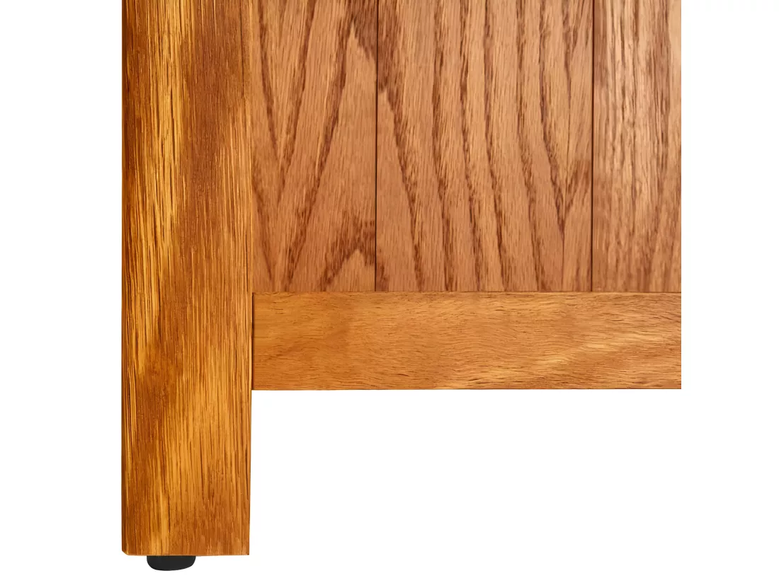 Bibliothèque à 4 niveaux 45x22x110 cm Bois de chêne massif