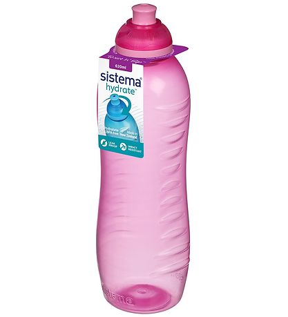 Sistema Drikkedunk - Squeeze - 620 ml - Pink m. Lyser?d