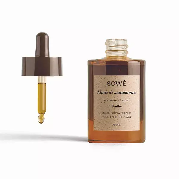 Óleo de Macadâmia Orgânico Puro Sowé 50ml