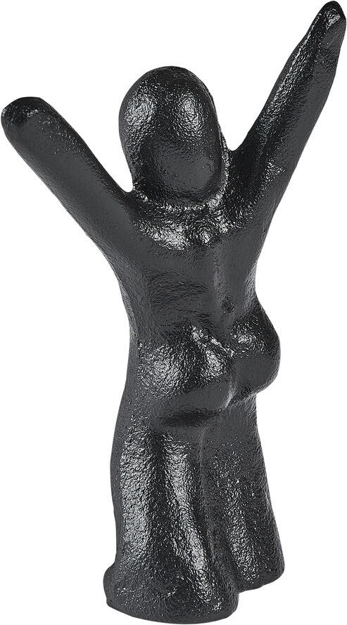Morsø Skulptur Du gjorde det! Nyd dit nu lige nu! Det er stærkt! Sort