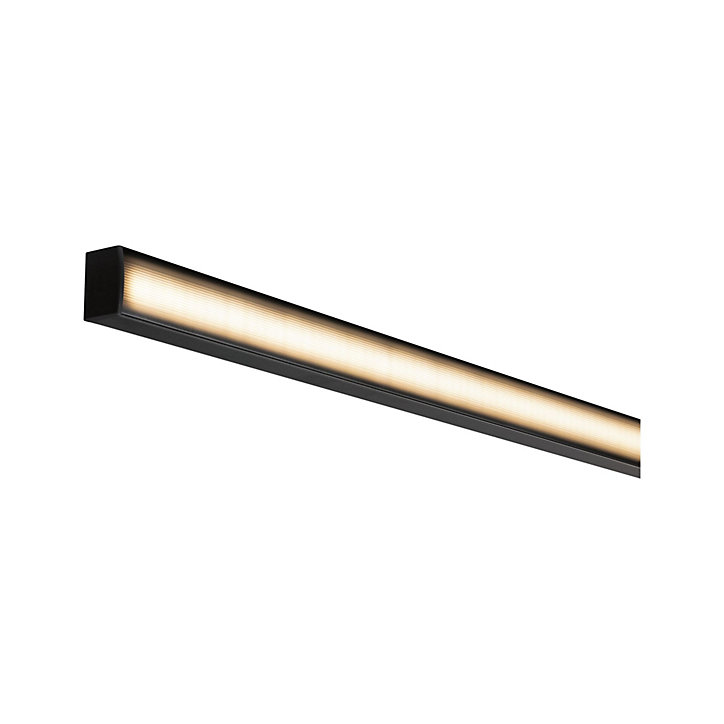 Profilé de strip LED Square IP20 noir Paulmann L.100 x H.15 x P.23cm