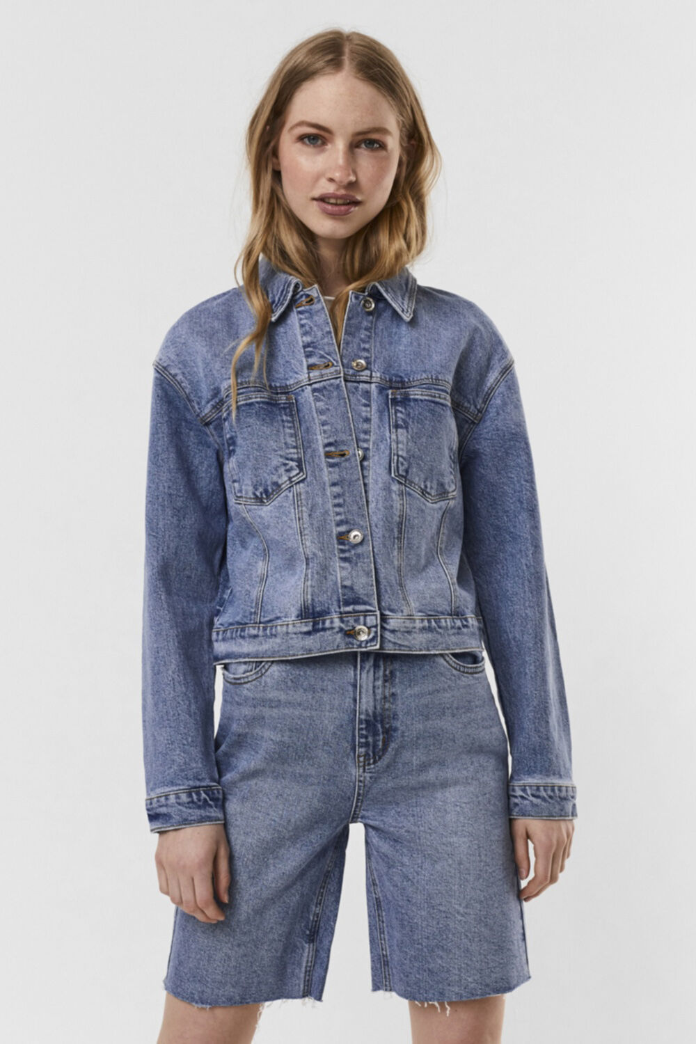Jaqueta jeans - Azul