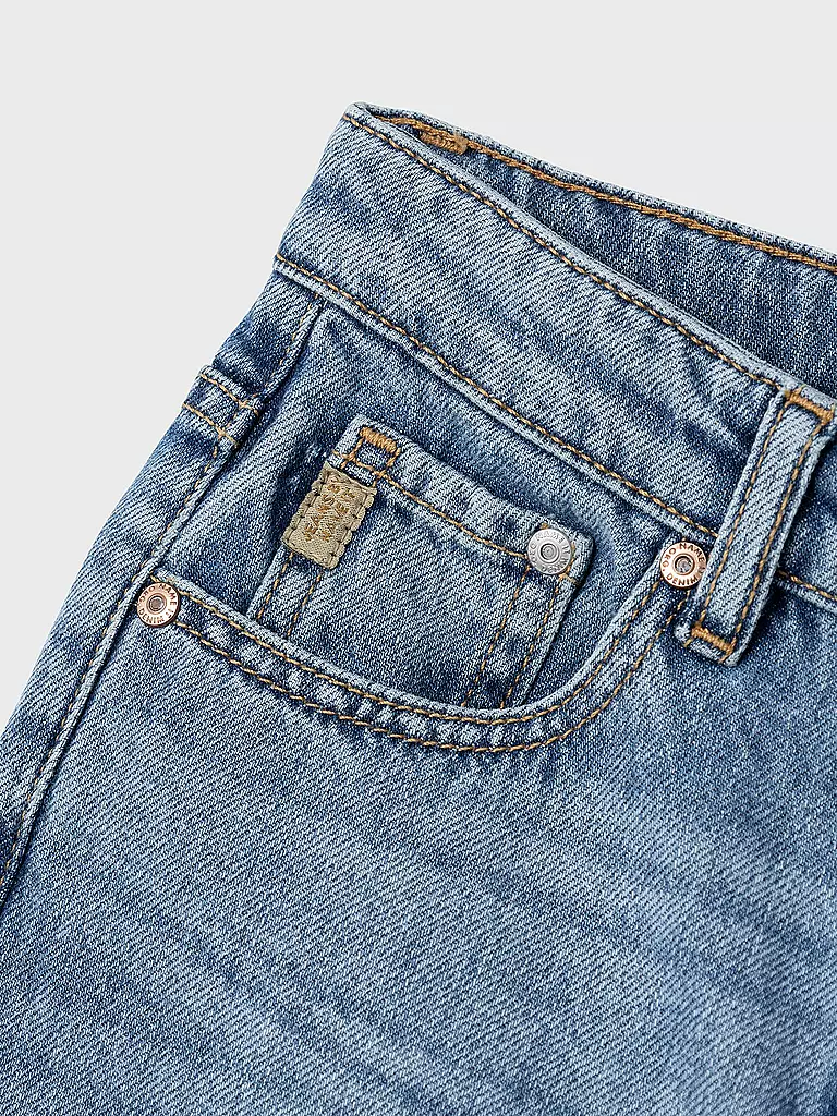NAME IT Jungen Jeans Straight Fit NKMRYAN blau