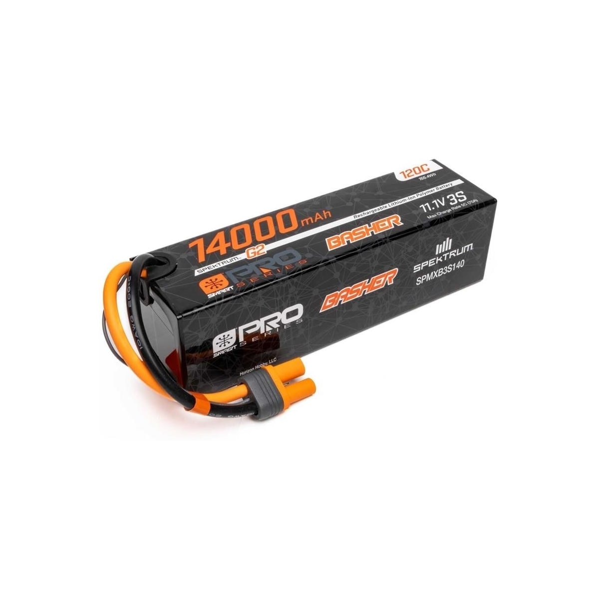 3s 14000mAh - 120C - Spektrum Basher LiPo G2 IC5