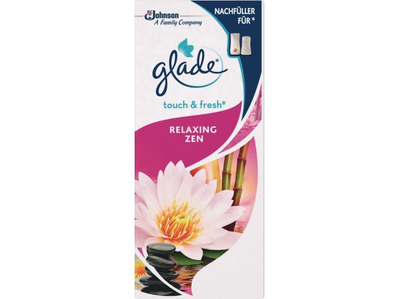 Glade Touch & Fresh Relaxing Zen Minispray Nachfüller 10 ml Automatischer Lufterfrischer
