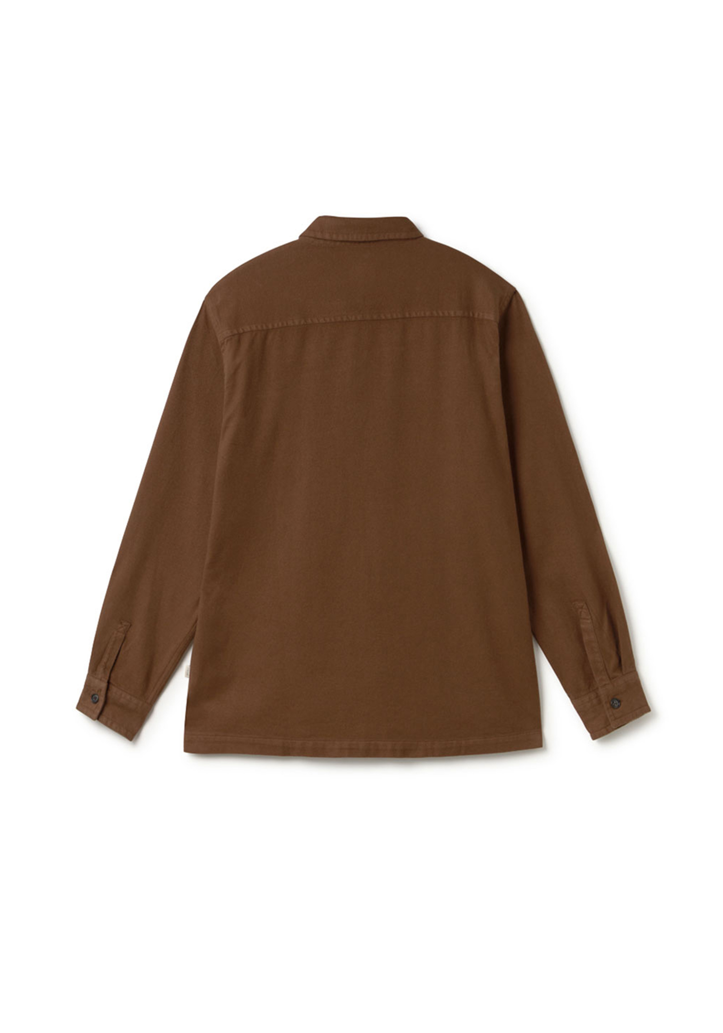 Twothirds Flanellhemd Taylor Brown Sand