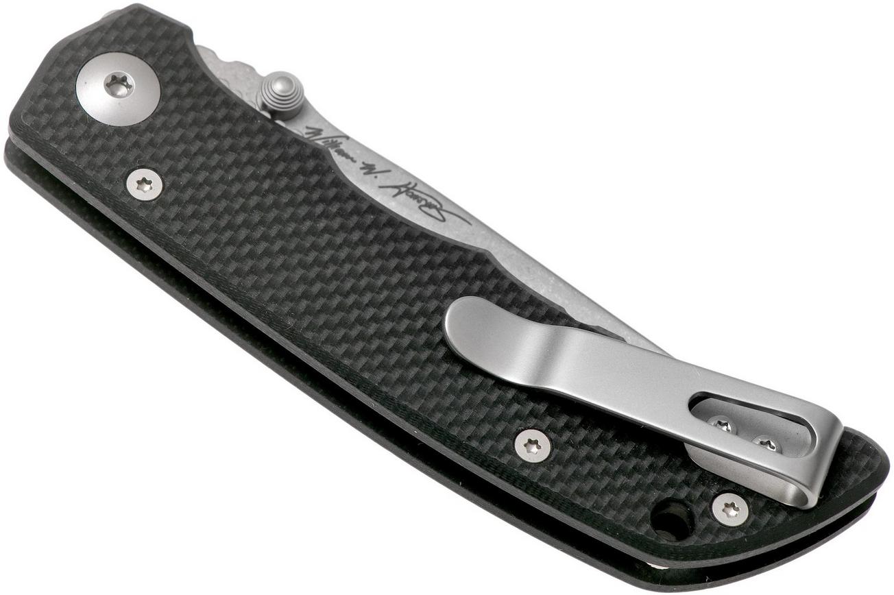 Spartan Blades Talos SFBL7BK Black G10 zakmes, Bill Harsey design