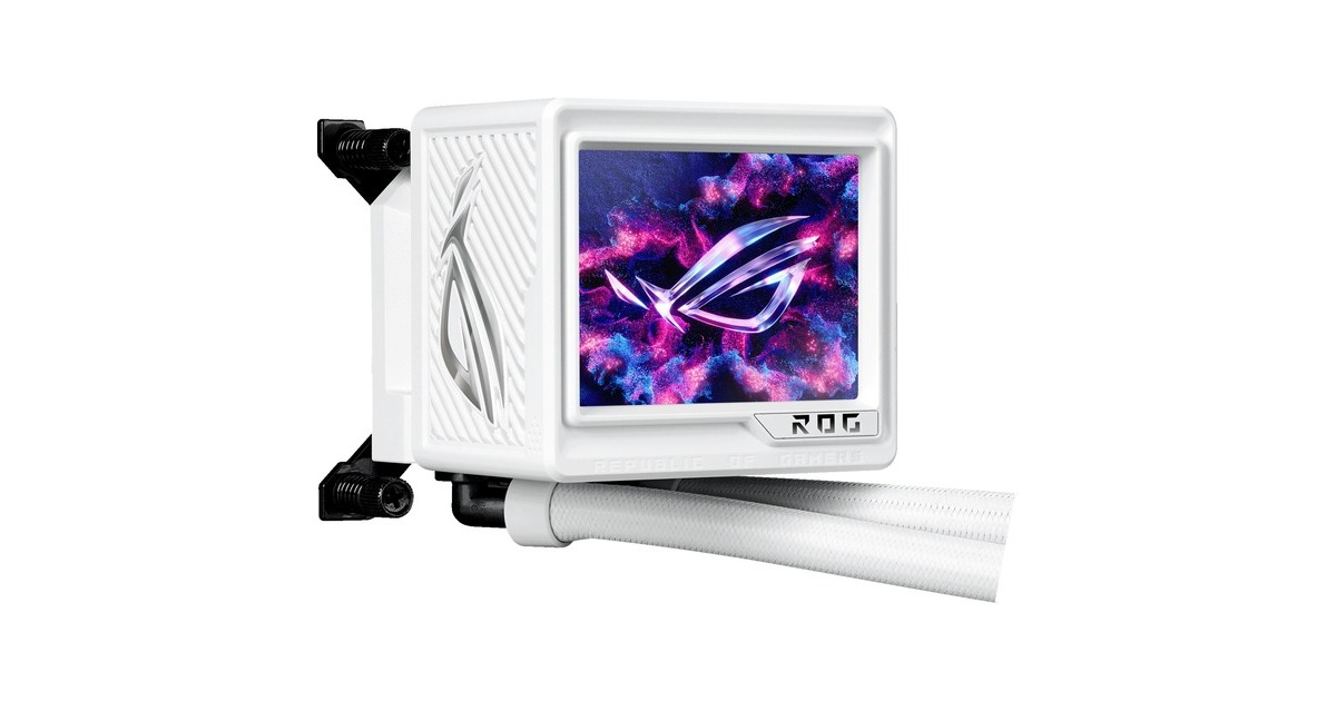 ASUSROG Ryujin III 360 ARGB Extreme White edition waterkoeling  (Wit)