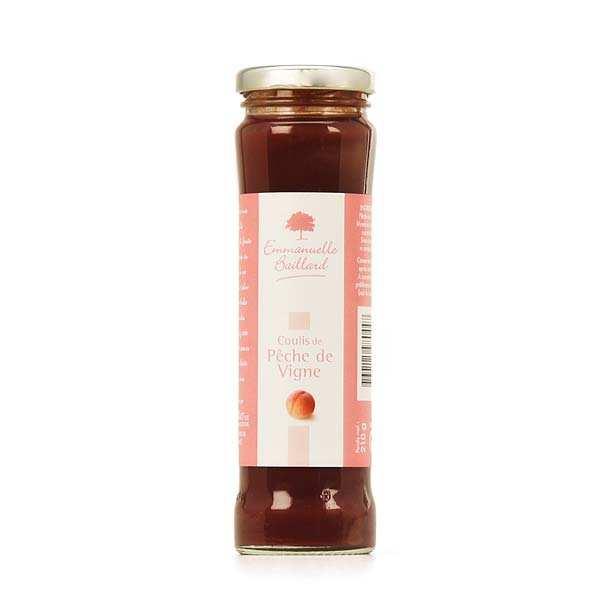 Coulis de pêche de vigne