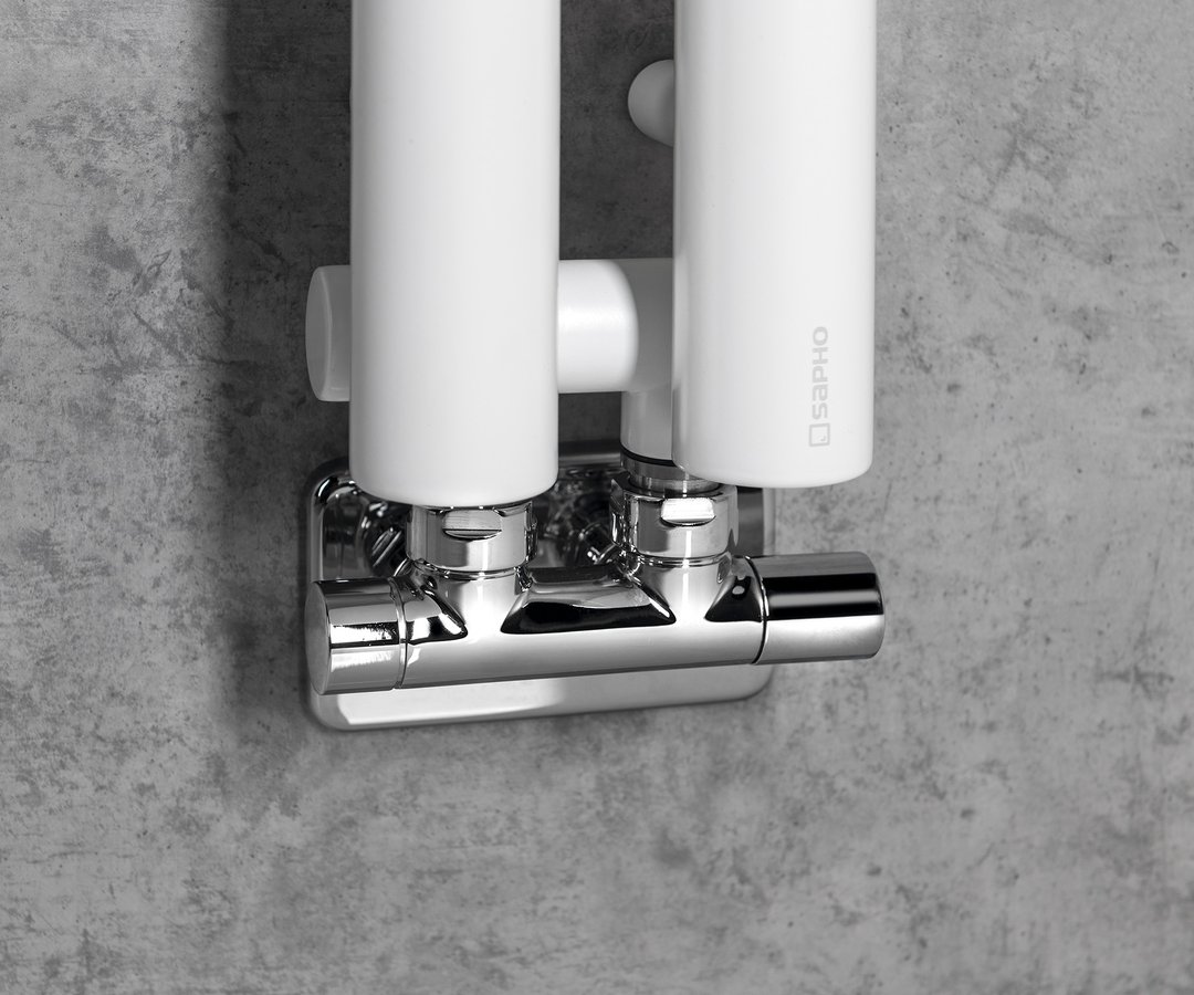Sapho Pilon radiator 12,2x180cm wit mat