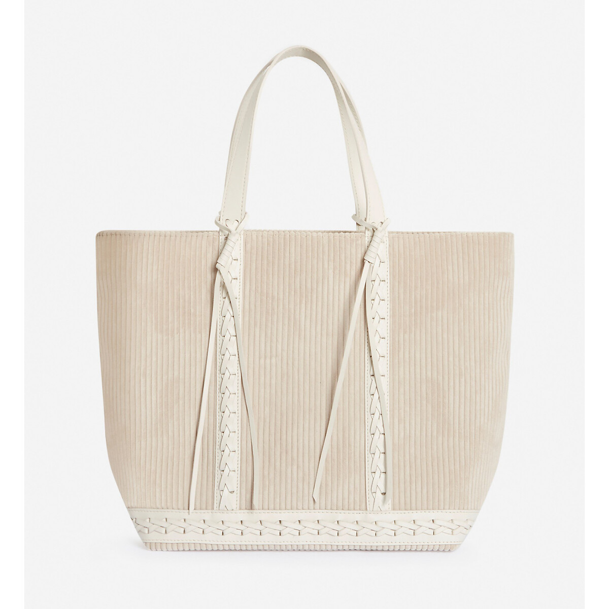 VANESSA BRUNO<br>Bolsa de veludo tamanho G