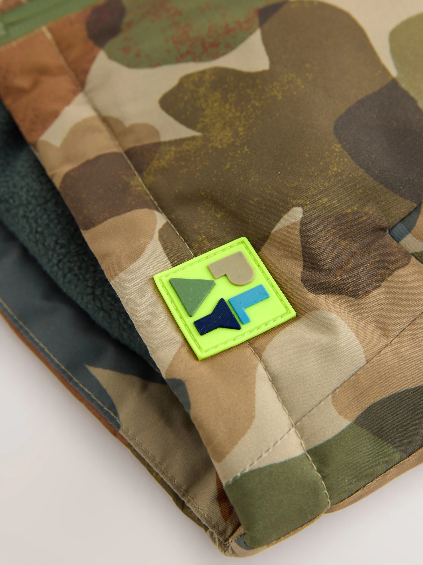 Kaki camouflage - Waterdichte warme gewatteerde jas (3 mnd - 7 jr)