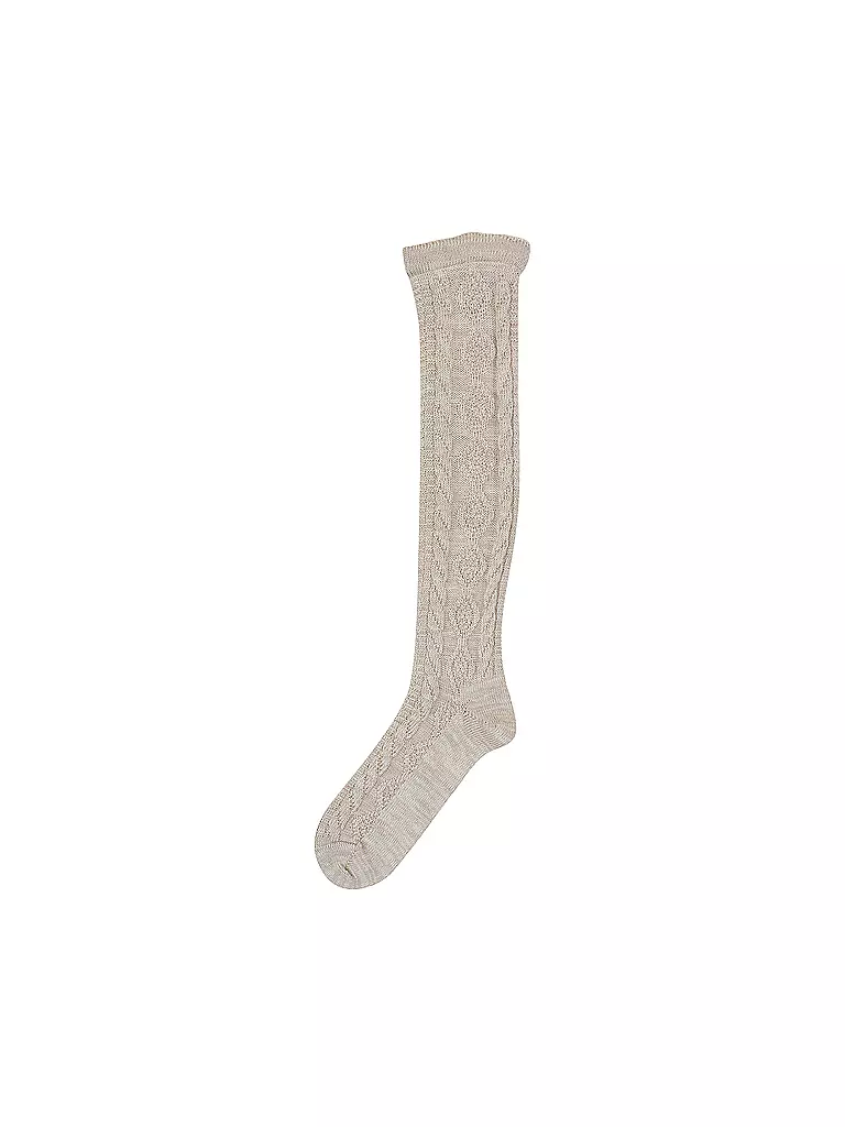 LUISE STEINER Kniestrumpf beige beige