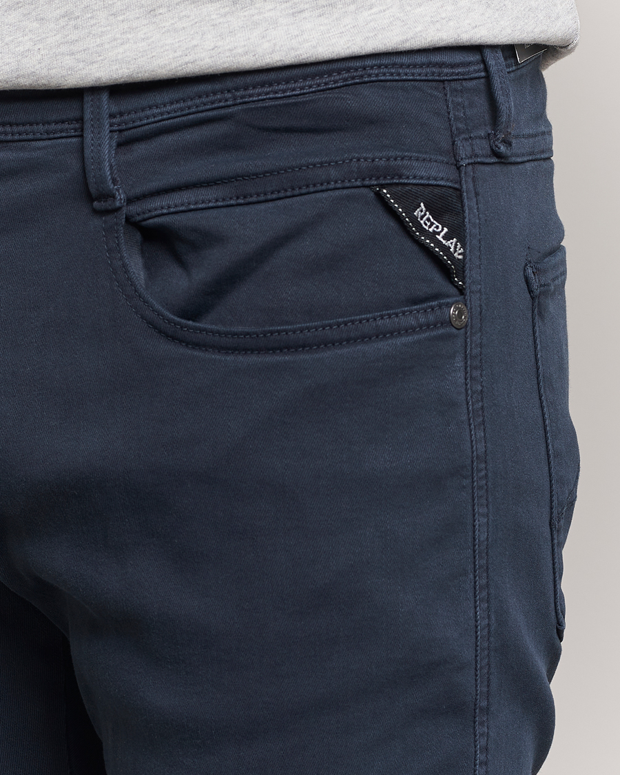 Replay Anbass Hyperflex X.Lite 5-Pocket Pants Navy