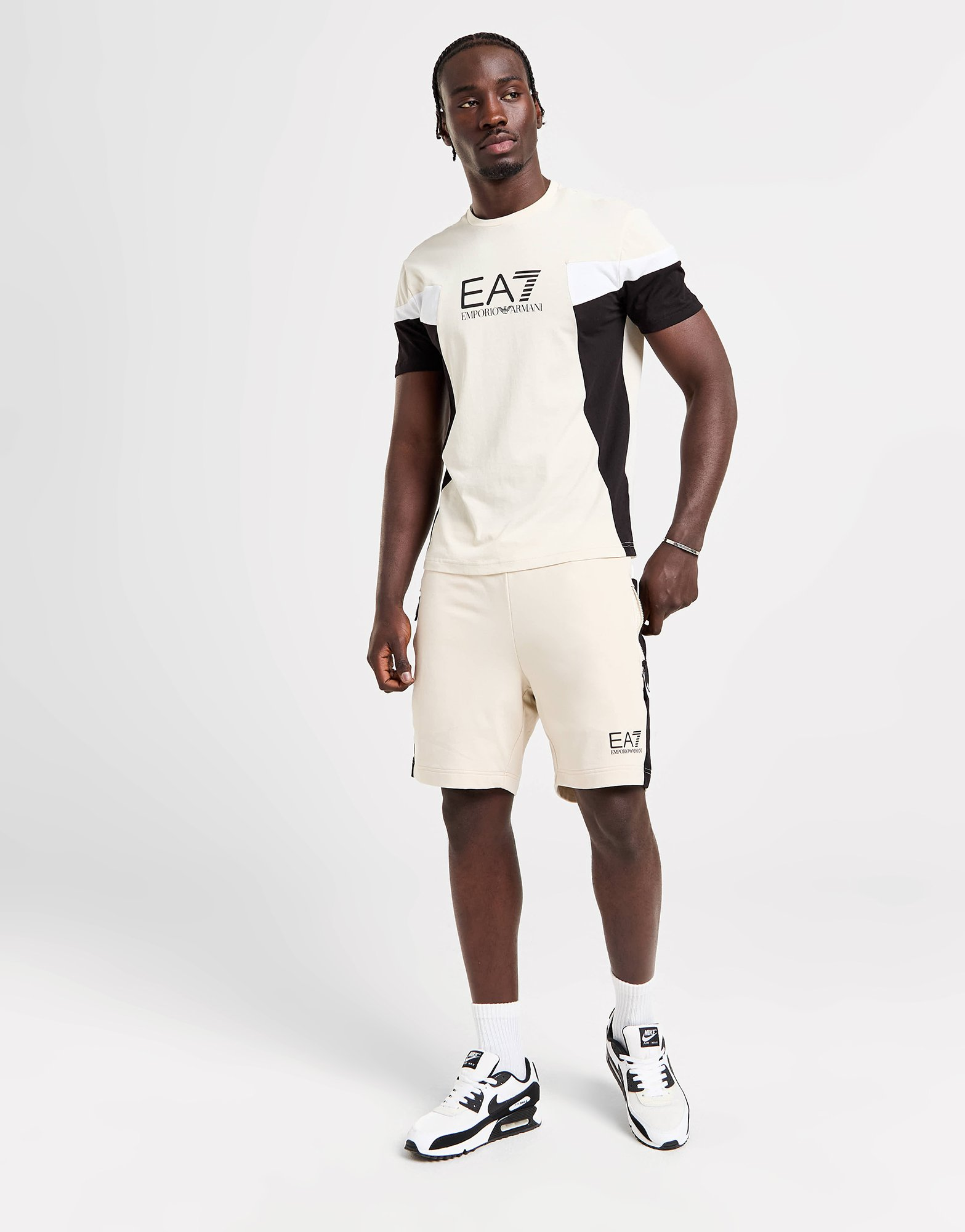 Emporio Armani EA7 T-shirt Colour Block Homme