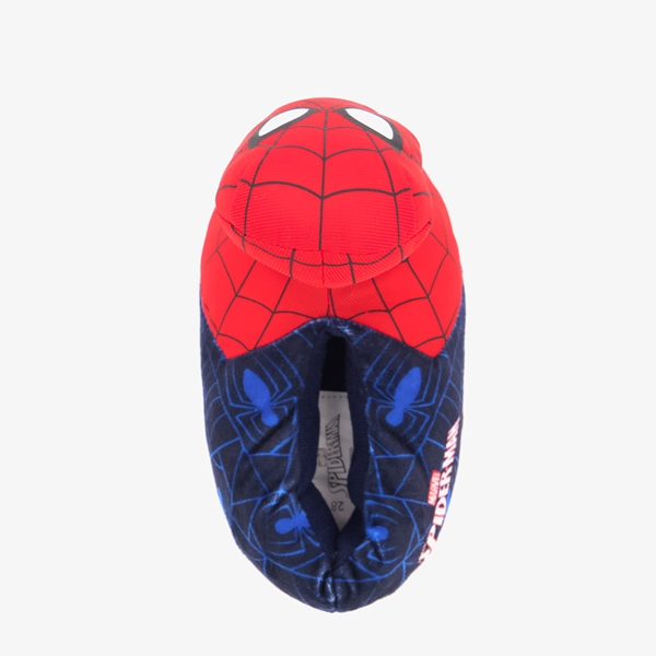 Spiderman kinder pantoffels rood/blauw