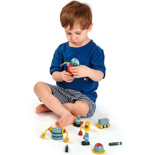 Tender leaf toys bouwset robots