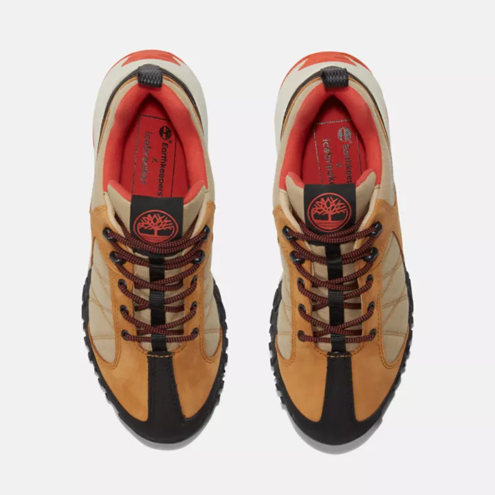Chaussures de randonnée imperméables Trailquest Timberland x Icebreaker pour femme en jaune