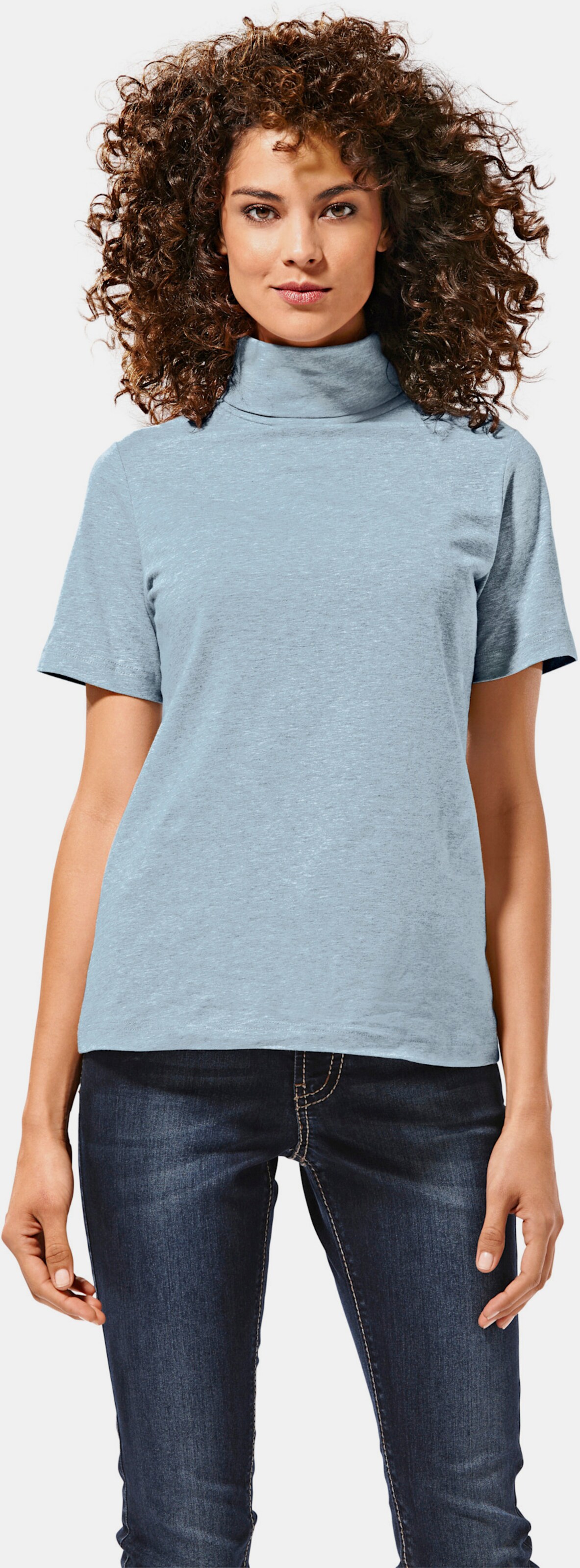 Rollkragen-Shirt