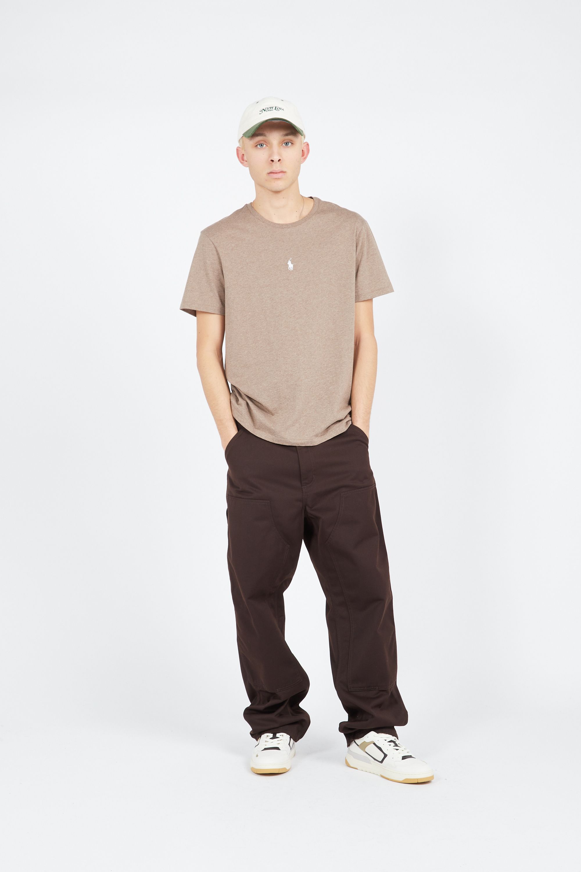 CARHARTT WIP Pantalon Double Knee Pant Marron
