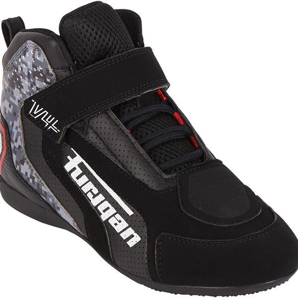 Furygan - Baskets V4 Vented Noir / Gris / Rouge