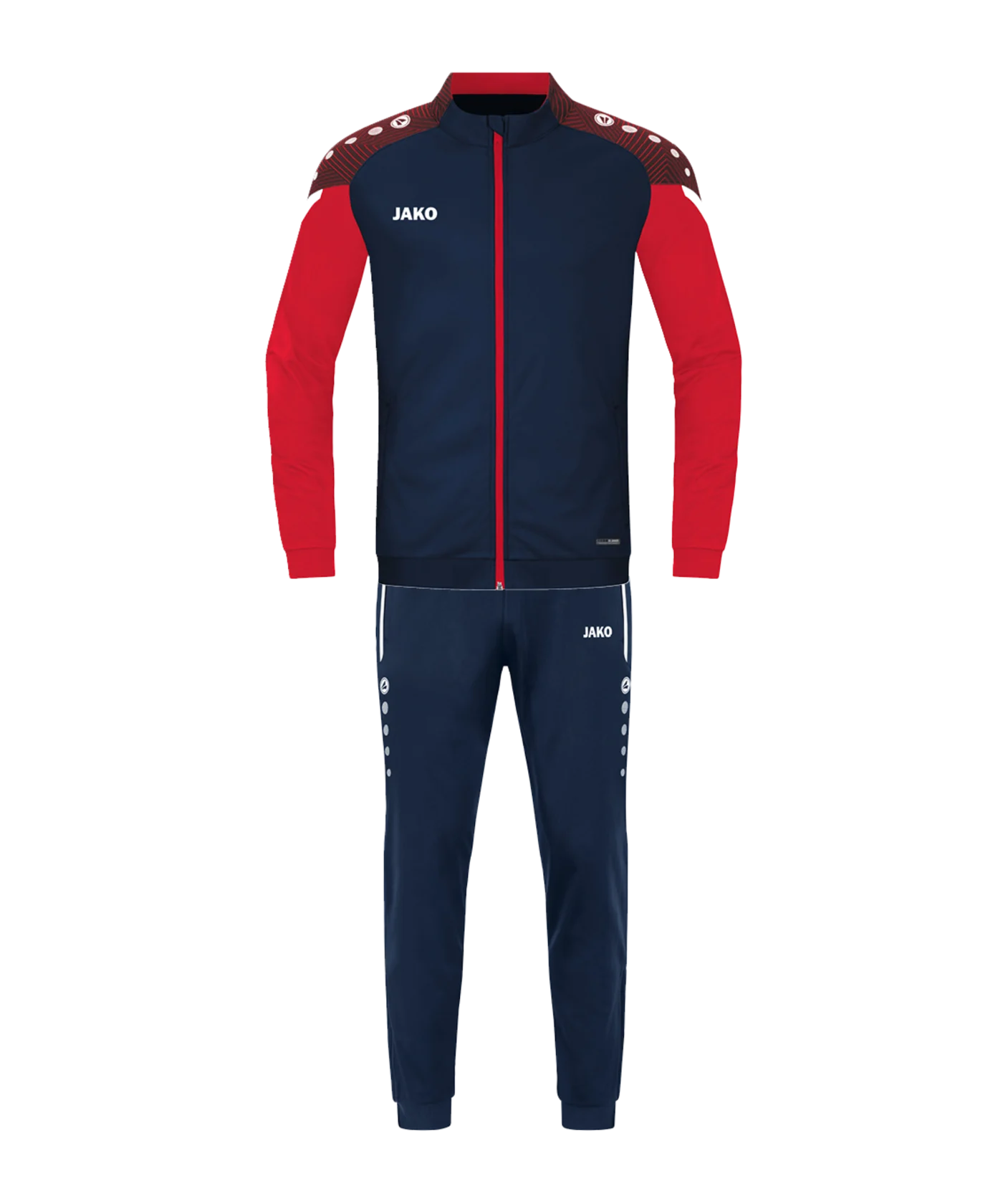 JAKO Performance Polyesteranzug Blau Rot F909