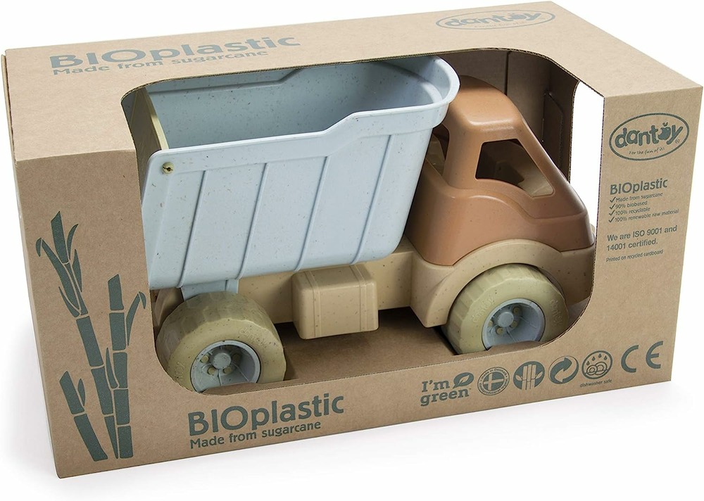 Camion benne en bioplastique