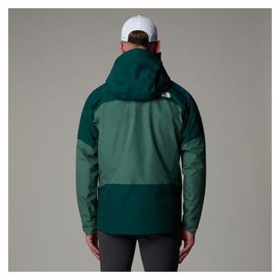 Veste Imperméable The North Face Jazzi Gore-Tex 3L Vert Homme