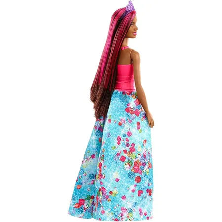 Barbie Dreamtopia Prinzessin Puppe (brünett und pinkfarbenes Haar), Anziehpuppe