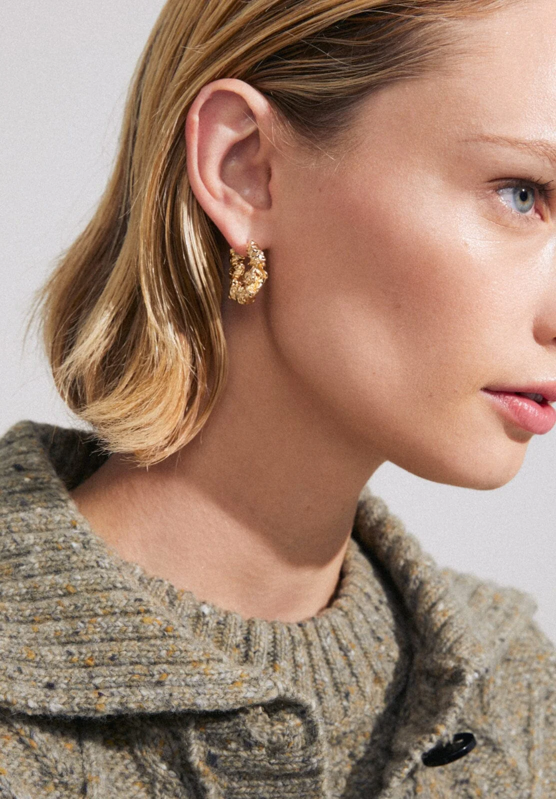 Pilgrim Act Hoop Earrings