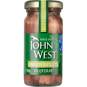 John West Ansjovis in Olijfolie 95g