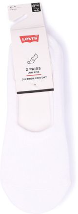 Levi's Sneakersok Low Rise Wit 2Pack 993050001-300