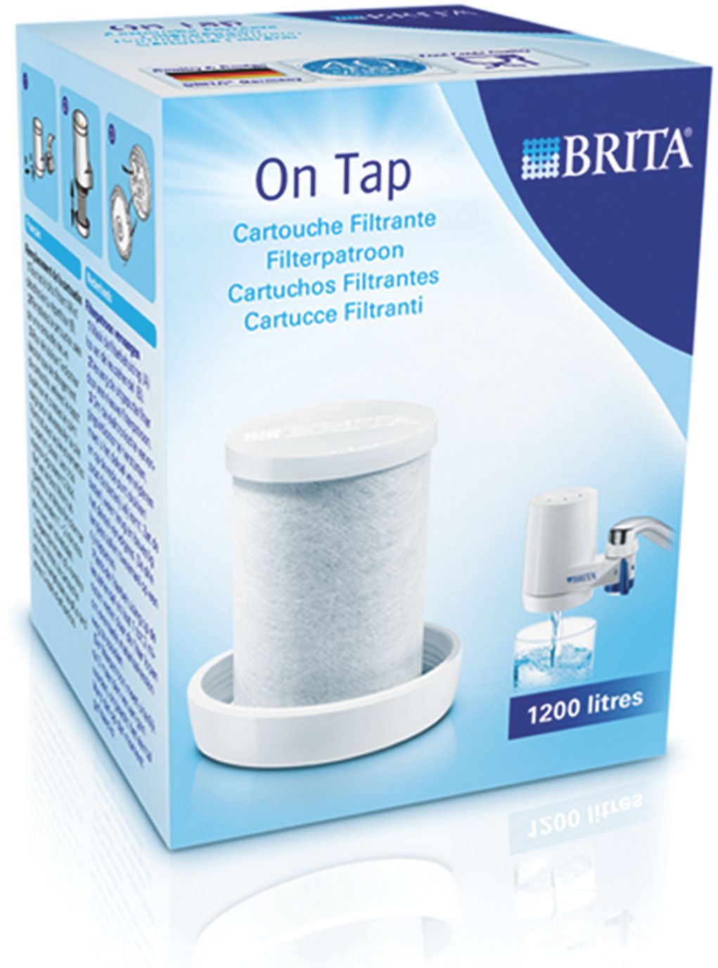 Filtro de cartucho de substituição para torneira Brita 00462546