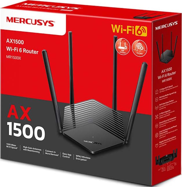 Mercusys MR1500X WiFi 6 router