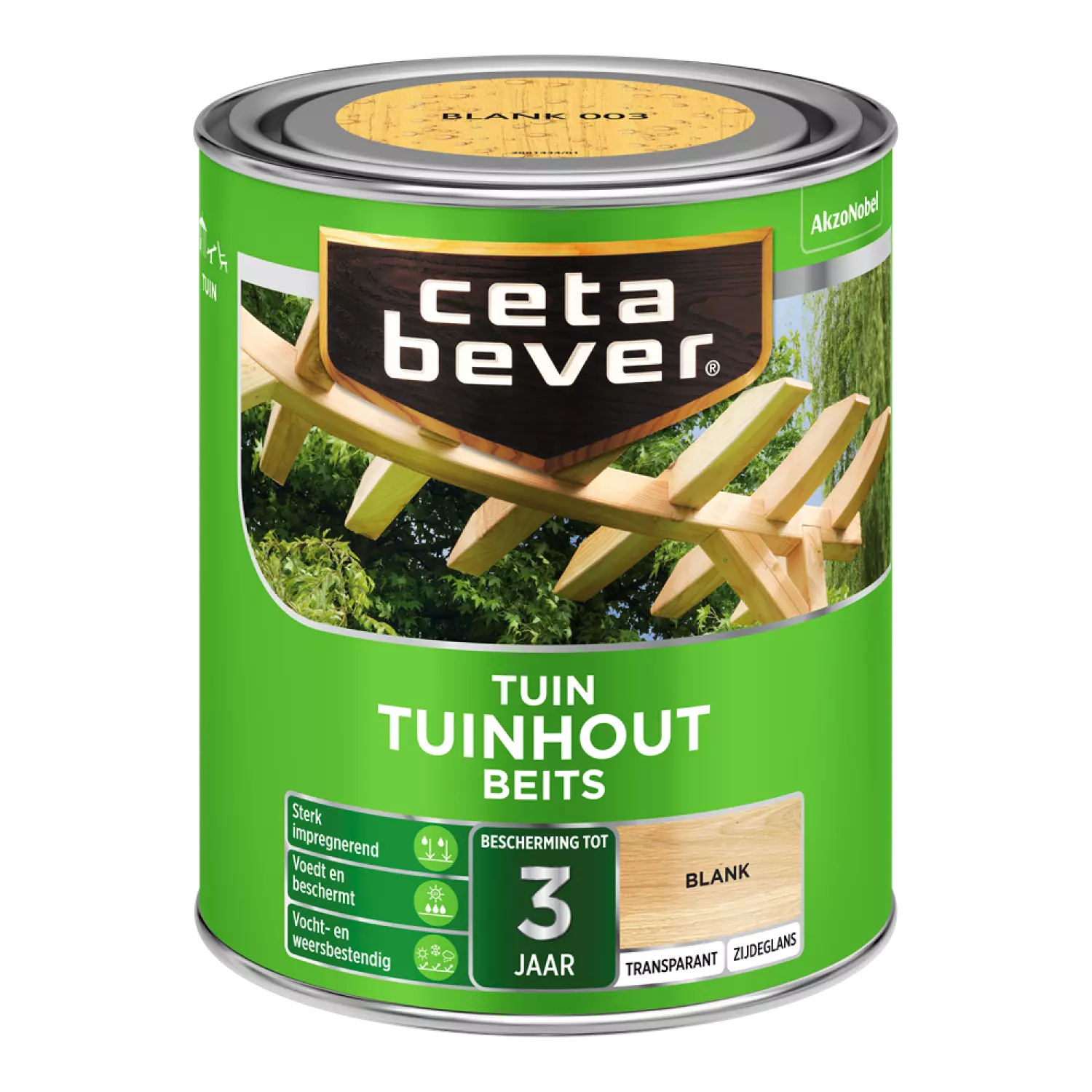 Cetabever Transparante Tuinhout Beits - Blank - 750ml
