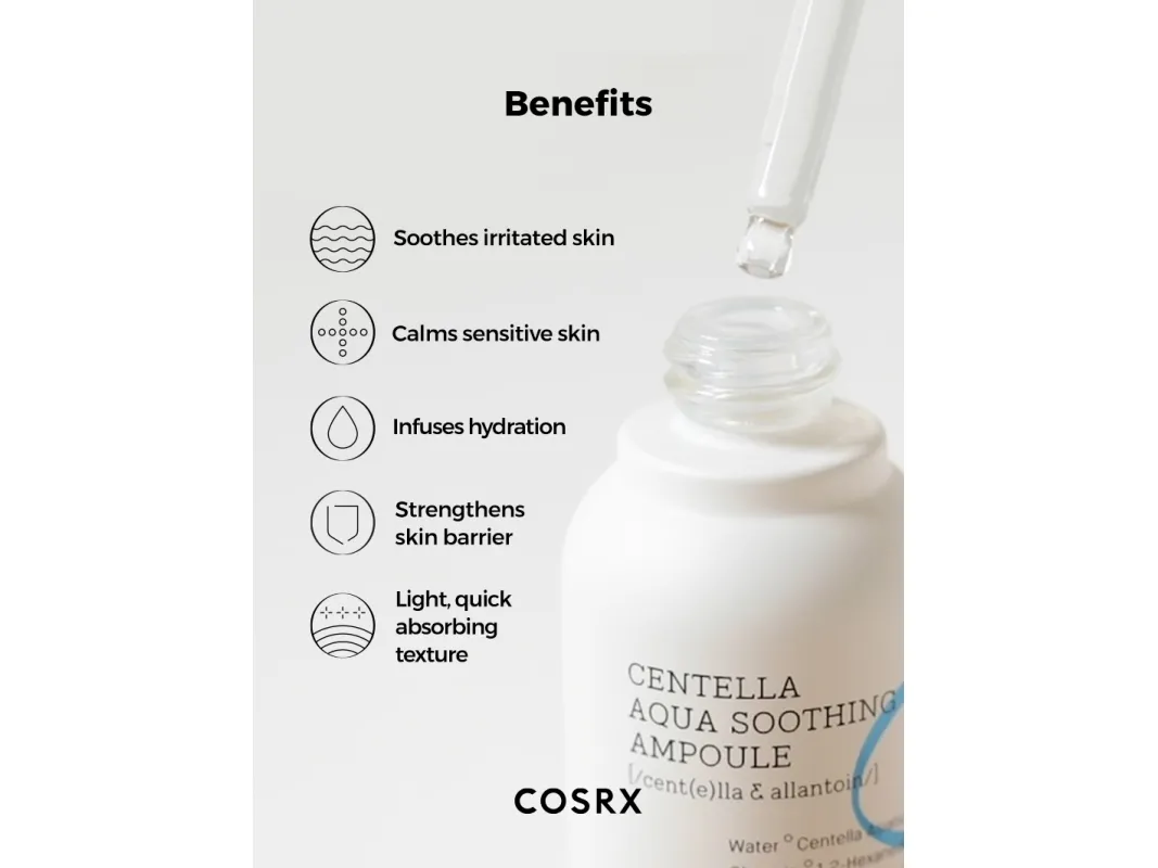 Cosrx Hydrium Centella Aqua beroligende ampul 40 ml