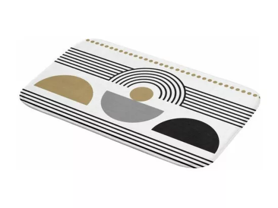 Tapis de Bain 45 x 75 cm Memphis - Microfibre Imprimée