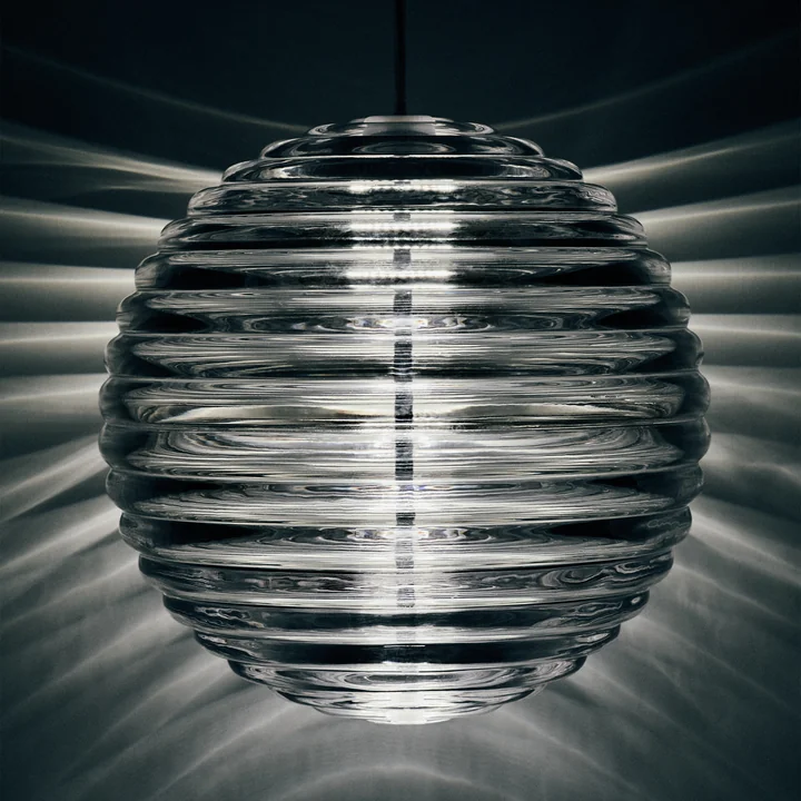 Tom Dixon - Press LED Pendelleuchte Cone,, klar