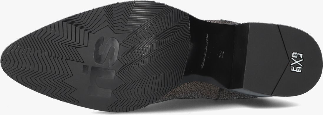 FLORIS VAN BOMMEL bruine floris van bommel enkellaarsjes sfw-50053