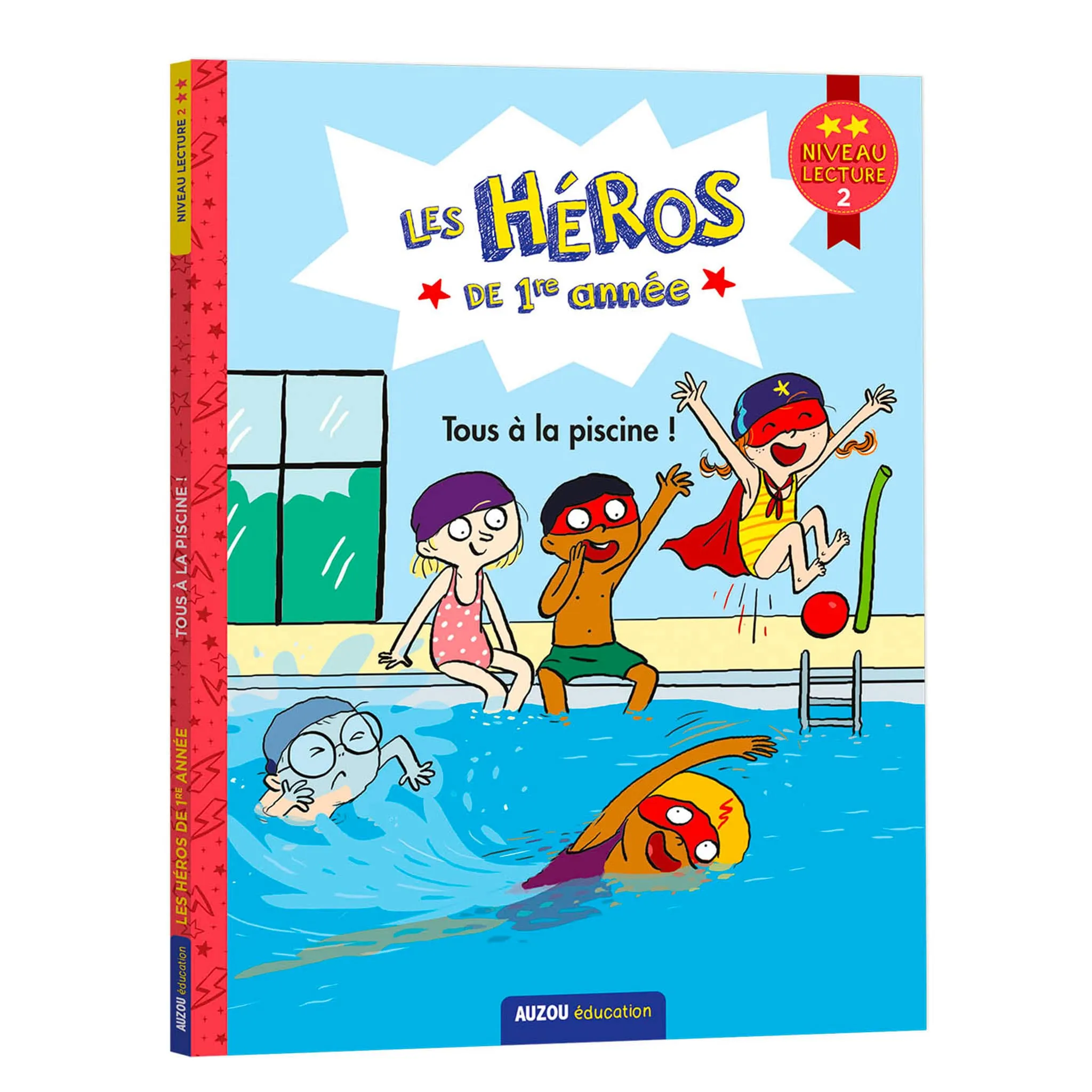 Auzou Les Héros de 1ère Année - Tous à la Piscine