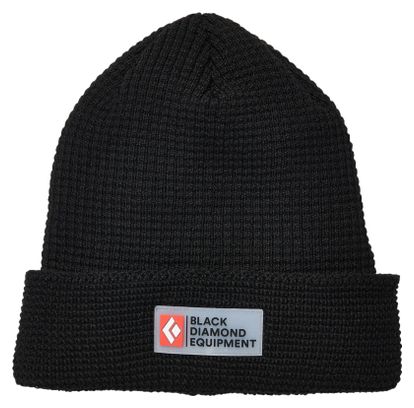 Bonnet Black Diamond Double Waffle Noir