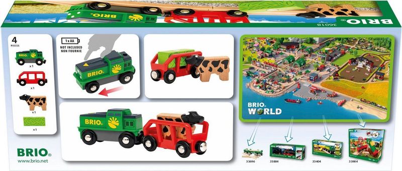 BRIO - 36018 - Speelgoedtrein - Multikleur - Kunststof en Hout