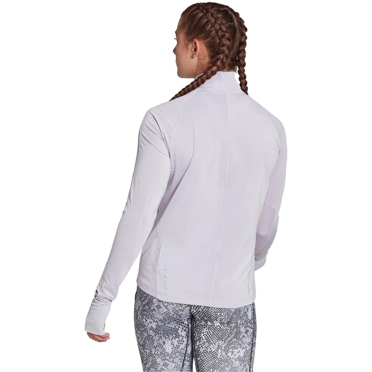 adidas Fast 1/2 Zip Løbetrøje Dame