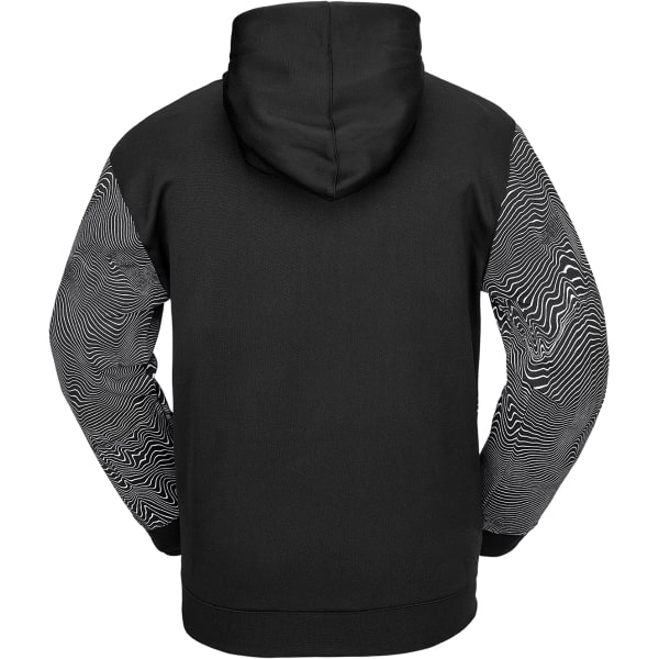 Veste polaire snowboard VOLCOM HYDRO RIDING HOODIE BLACK PRINT