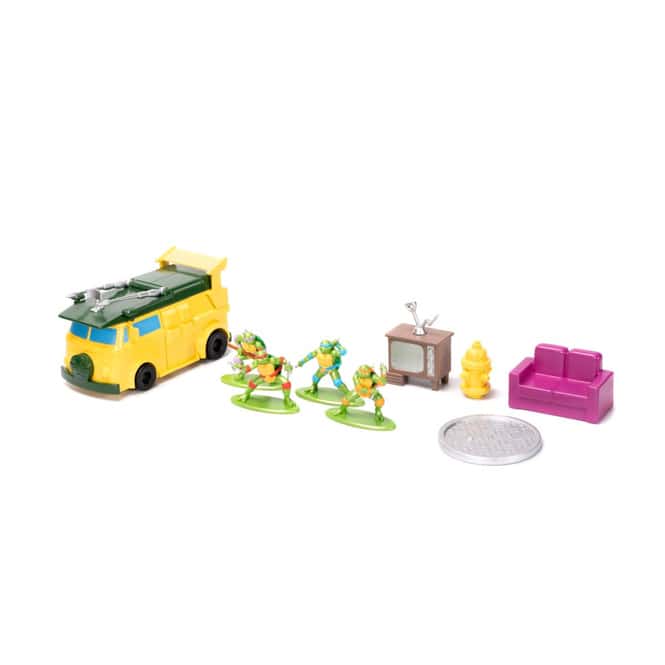 Teenage Mutant Ninja Turtles - Nano Scene - Spielset - Höhle